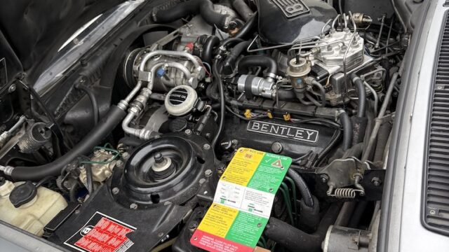 Bentley Turbo V8 engine