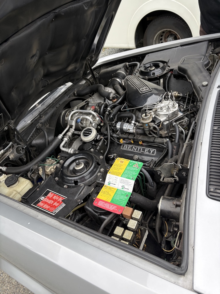 Bentley Turbo V8 engine