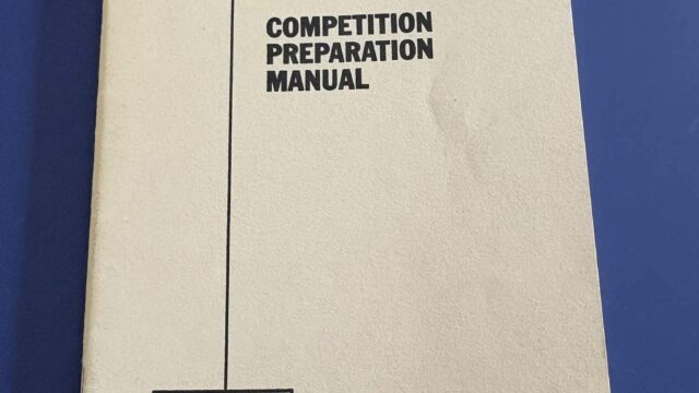 Triumph Competition Preparation Manual TR250/TR6