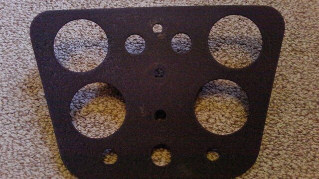 TR3 instrament dash panel