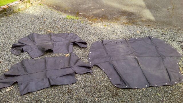 TR3 Tonneau and soft top bow cover