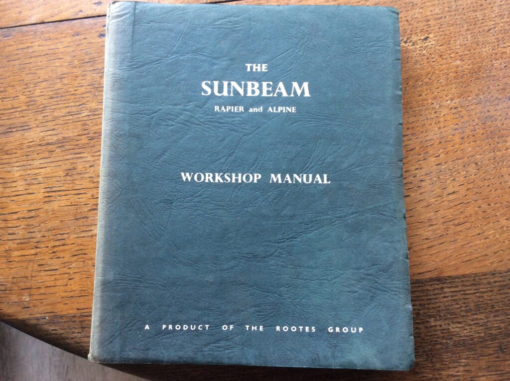 SUNBEAM MANUAL 1