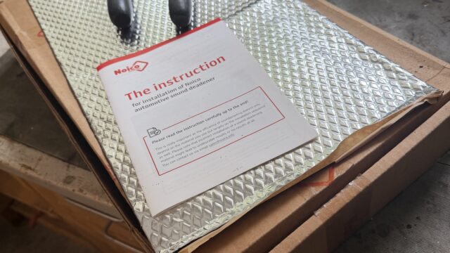 Free sound proofing and heat shield matting
