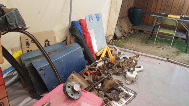 SOLD. TR6 Parts left over from a parts car, save them from the scrap yard