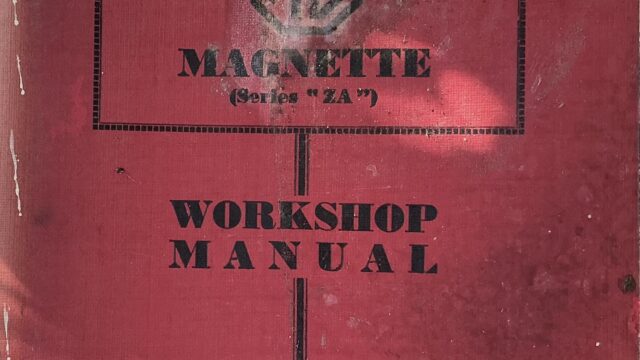 Mg Magnette books manuals and more